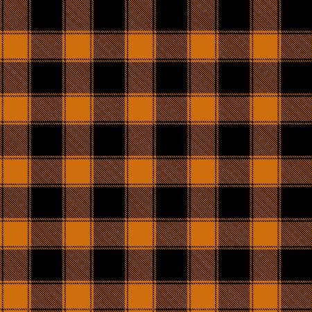 Pumpkin Buffalo Check Pumpkin