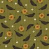 A Wooly Autumn - Birds - Green