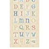 ABC's Alphabet 20" Panel Tan/Multi
