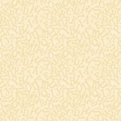 ABC's Tossed Alphabet Tan