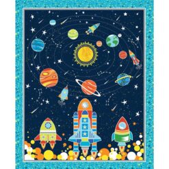 All Systems Glow Panel Navy 36" x 45"