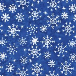 Blue Snow Batik - Holly Jolly Batik