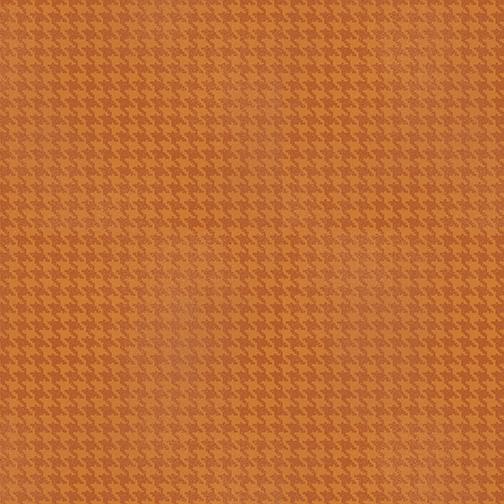 Blushed Houndstooth Orange