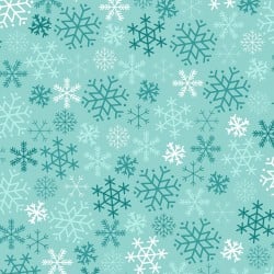 Cup of Cheer Snowflake - Teal