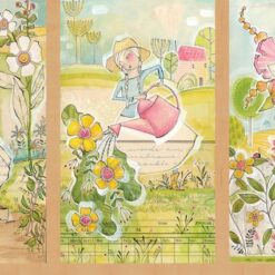 Garden Girls In The Garden 24 " Panel