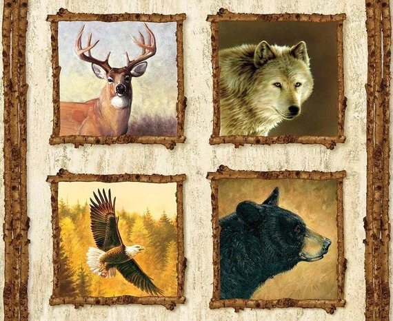 Majestic Outdoors - Pillow 36" Panel White