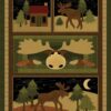 Moose On The Loose 24in Panel