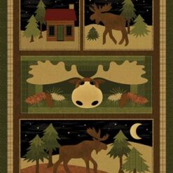 Moose On The Loose 24in Panel