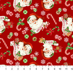 Pepperming Candy Single Colorway - Santas - Red Multi
