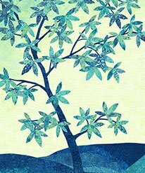 Shimmer Echoes-blue Lagoon 24in