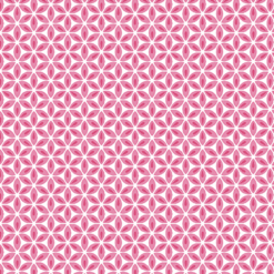 Kitchen Towels Pink (2) - Benartex Geo Flower