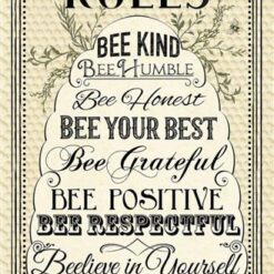 Natural Bee  24" Panel
