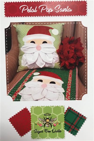 Petal Pop Santa Pattern