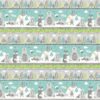 Polar Pals Border Blue