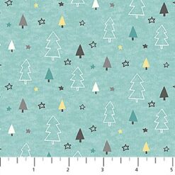 Polar Pals Trees Blue