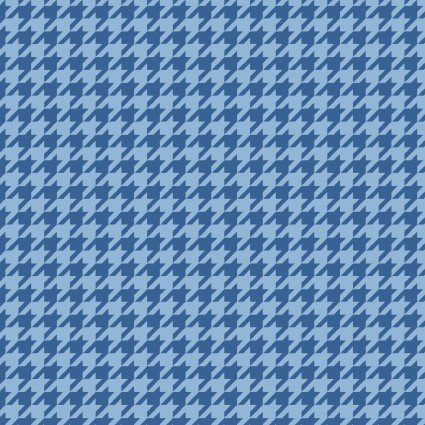 Kimberbell Basics Houndstooth Blue