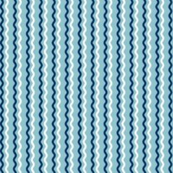 Kimberbell Basics Wavy Stripe Blue