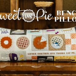 Kimberbell Sweet as Pie Bench Pillow CD