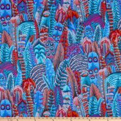 Kaffe Fasset Feathers Turquoise