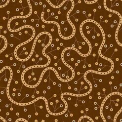 Wagon Wheel Meandering Trail-Brown