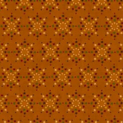 Wagon Wheel Stars Orange