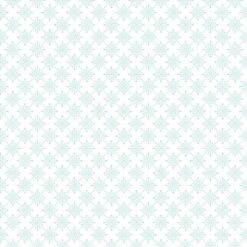 Aqua Sparkle - Vintage Flora