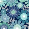 Windsong Meadows Blossoms All Over Navy