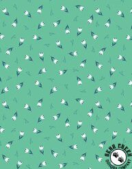 Windsong Meadows Tulip Toss Teal