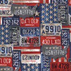 Vintage License Plate
