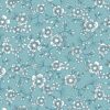 Winter Rose-Teal