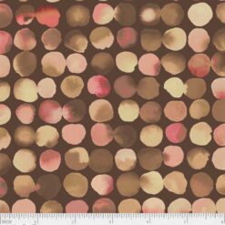 Watercolor Dot-Brown