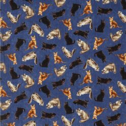Whiskers & Tails-Denim