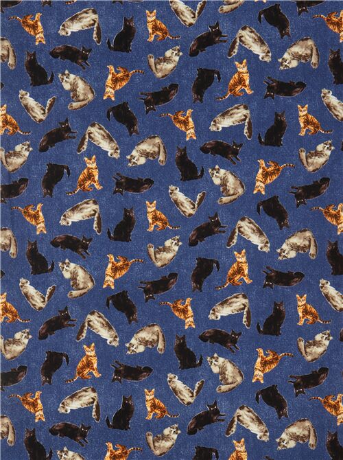 Whiskers & Tails-Denim
