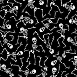 Glow-in-the-Dark Dancing Skeletons
