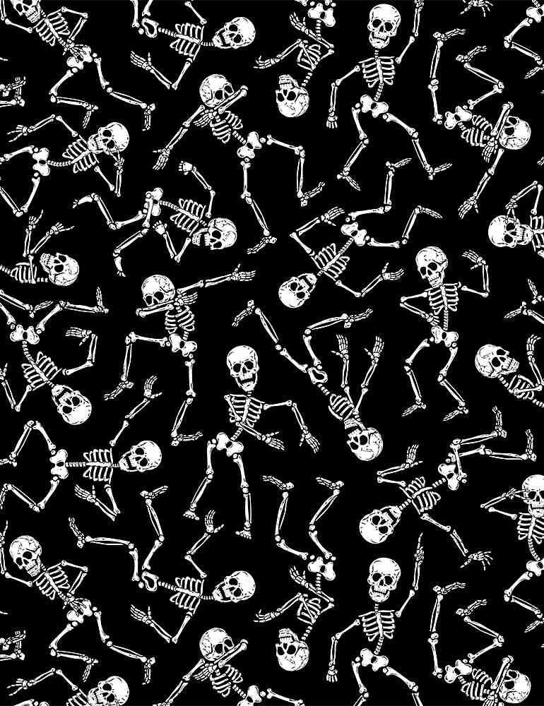 Glow-in-the-Dark Dancing Skeletons