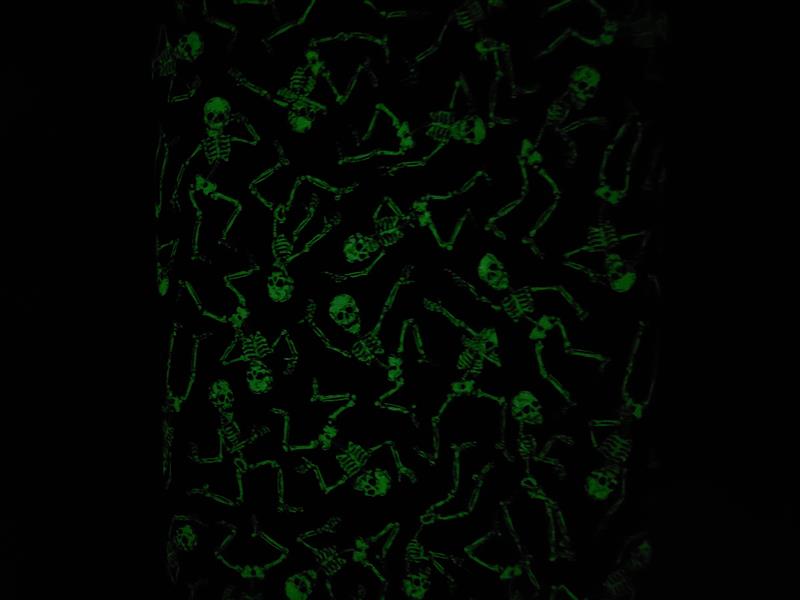 Glow-in-the-Dark Dancing Skeletons