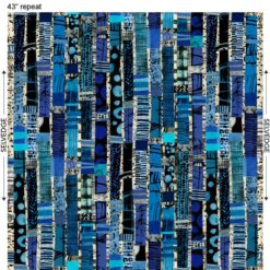 The Blue One,Totem, Multi, High Density Cotton