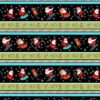 Santa Border Stripe