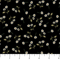 Countryside Comforts Florals Black