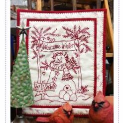 Welcome Winter Machine Embroidery - Bird Brain Designs