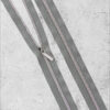 Grey Nylon #3 Zipper by the Yard with 9 Pulls
