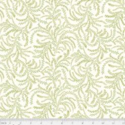 Love Birds - Swirling Vines Green