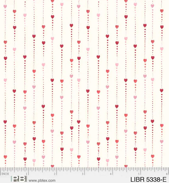 Love Birds - Heart Stripe Cream