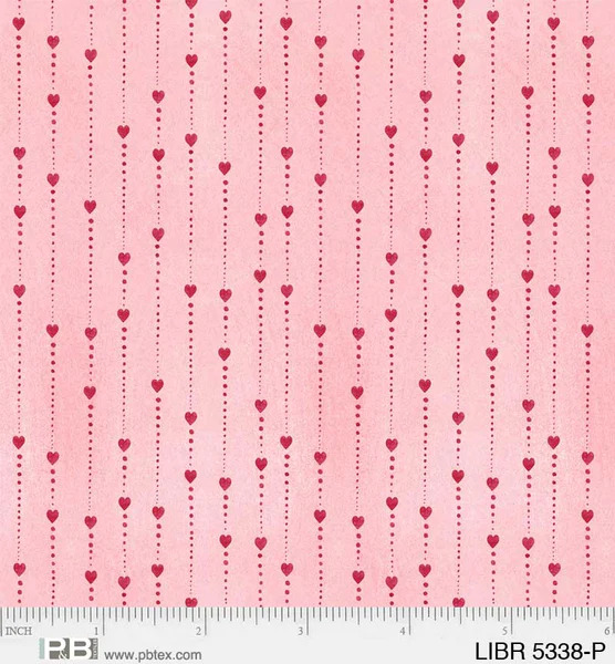 Love Birds - Heart Stripe Pink