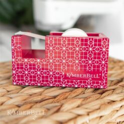 Kimberbell Paper Tape Dispenser, Cranberry Star