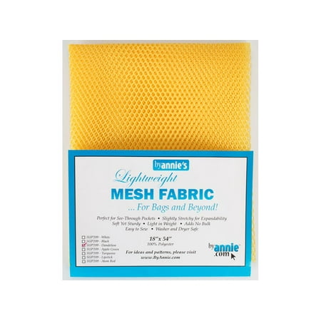 By Annie Mesh Fabric Lightweight 18x54 Dandelion