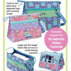 Take A Stand Stand Up Tote Pattern From By Annie Carry Tools and Supplies
