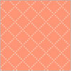 Clover & Dot Bias Grid - Coral