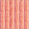 Clover & Dot Leaf Stripe - Coral