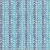 Clover & Dot Leaf Stripe - Denim